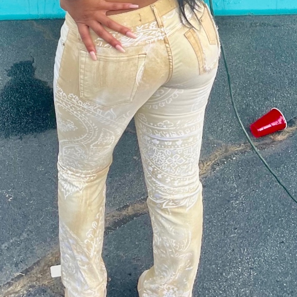 Rare Roberto Cavalli PaIsley Jeans